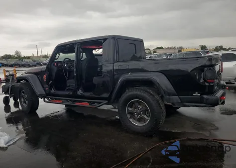 2021 Jeep Gladiator Rubicon from USA, damaged, VIN 1C6JJTBG2ML518880